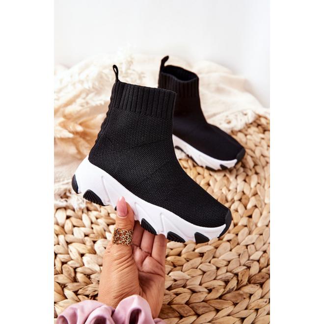 E-shop Detská športová obuv v čiernej farbe
