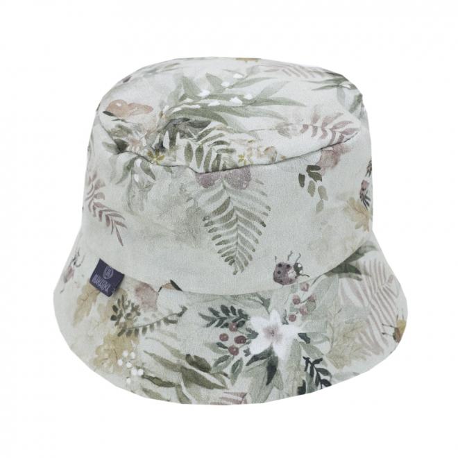 E-shop Detský bavlnený klobúk z kolekcie hmlisté ráno