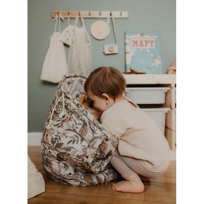 Obojstranný kôš na hračky z kolekcie mačacie príbehy