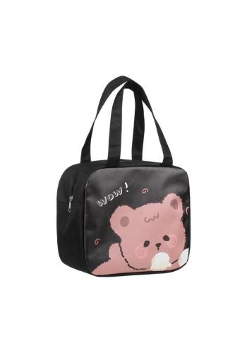 Detská čierna termotaška na prepravu potravín