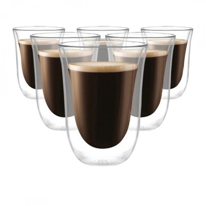E-shop Sada šiestich termo pohárov na kávu - 270 ml
