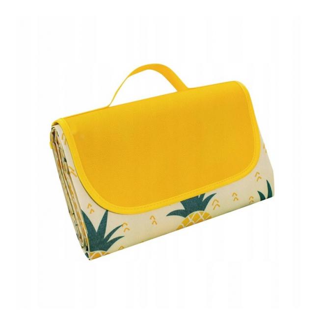 Plážová podložka s potlačou ananásov