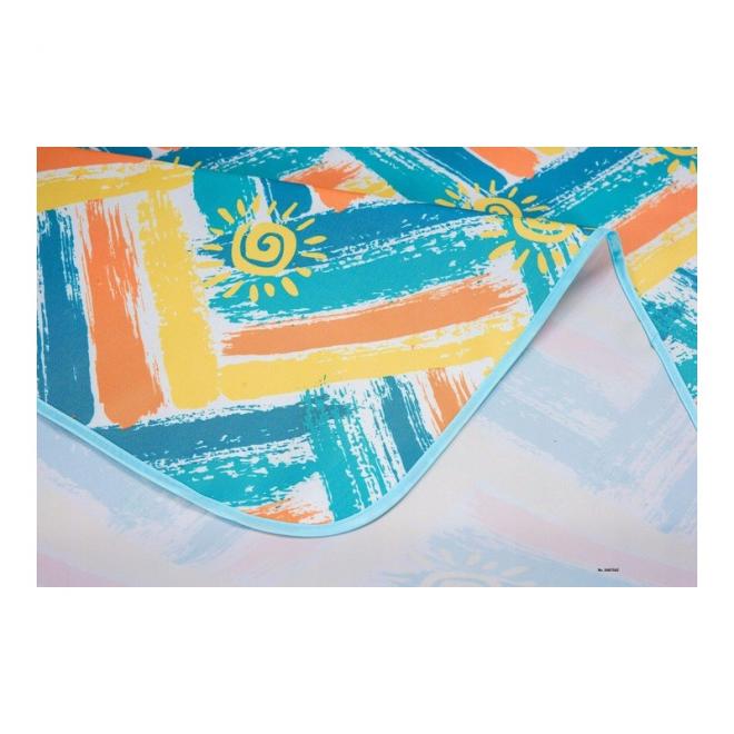 Plážová podložka s farebným motívom