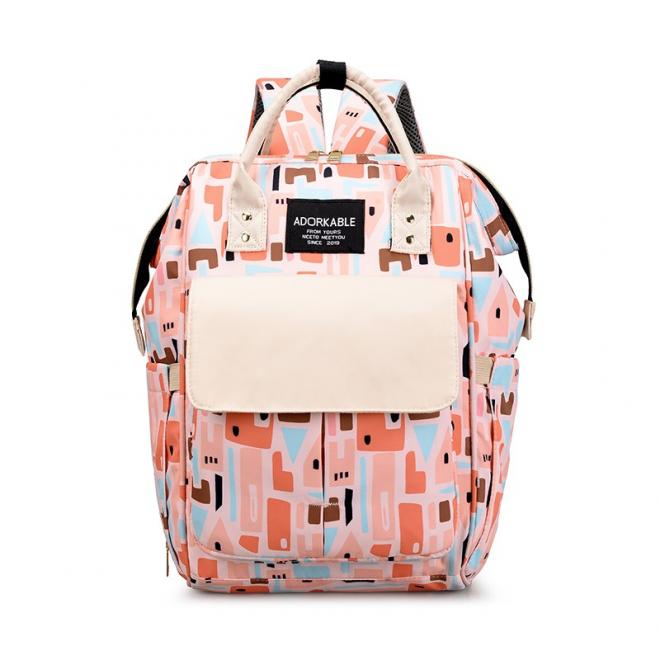 E-shop Ružový ruksak na kočiar pre mamičky a oteckov