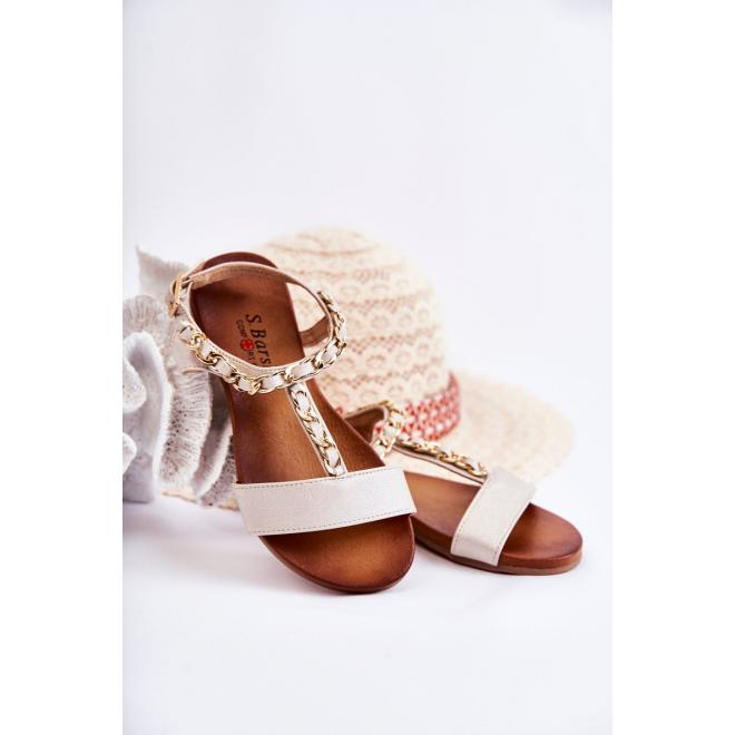 E-shop Dievčenské béžové sandále