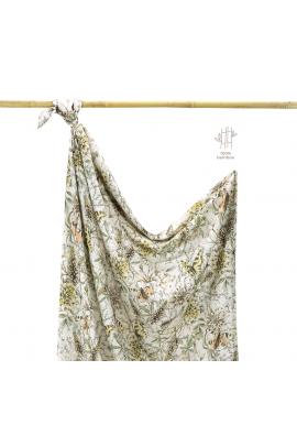 Letná bambusová deka z kolekcie záhrada snov