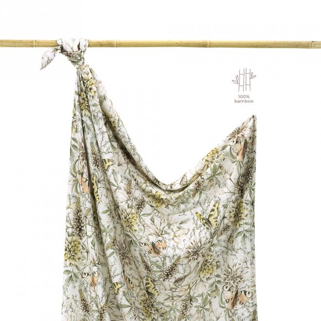 E-shop Letná bambusová deka z kolekcie záhrada snov