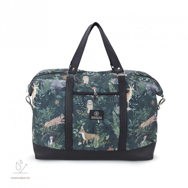 Elegantná cestovná taška s motívom zvierat