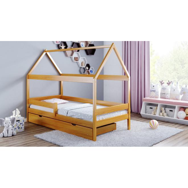 E-shop Detská domčeková posteľ - 190x80 cm
