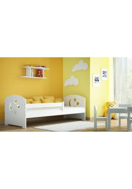 Detská drevená posteľ - 180x90 cm