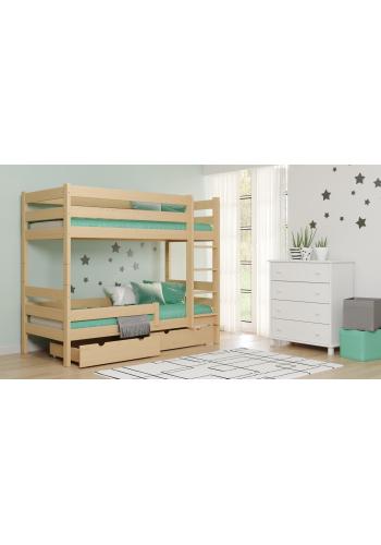 Detská poschodová posteľ - 180x80 cm