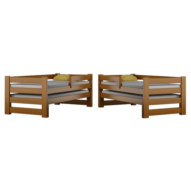 Detská dvojposchodová posteľ - 190x90/180x90 cm