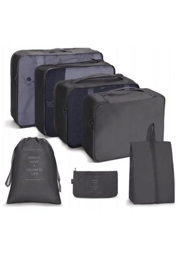 Cestovná sada kozmetických tašiek - 7 ks