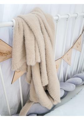 Detská béžová deka alpaka