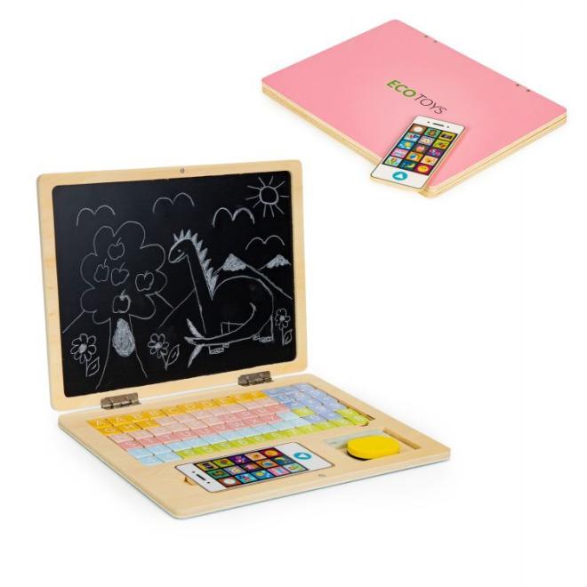 E-shop Detský notebook - magnetická vzdelávacia tabuľa