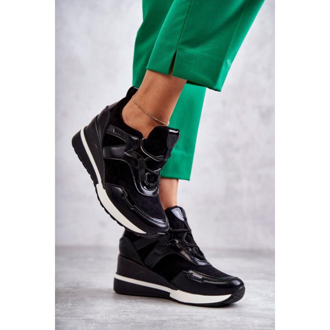 E-shop Dámske Sneakers tenisky v čiernej farbe