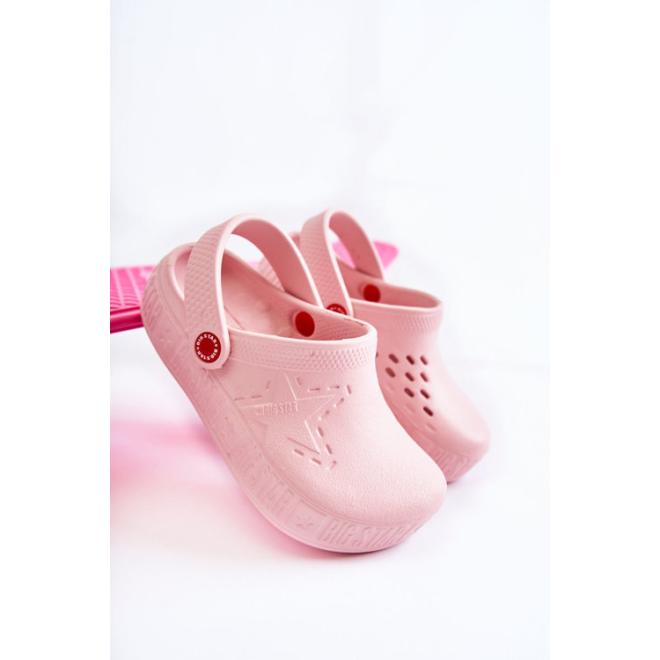 E-shop Pudrovo-ružové papuče Big Star