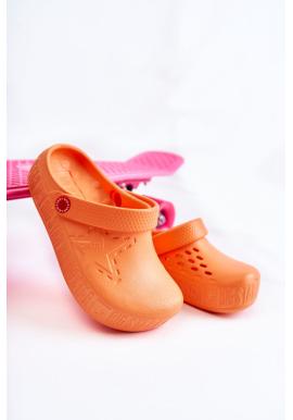 Detské oranžové papuče Big Star