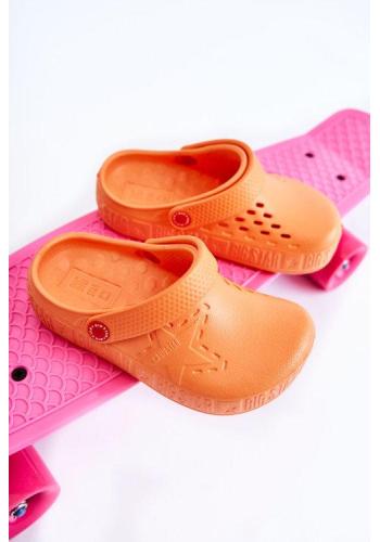 Detské oranžové papuče Big Star