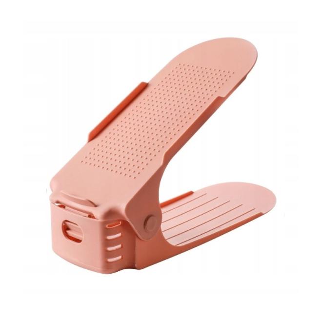 E-shop Držiak na topánky v ružovej farbe