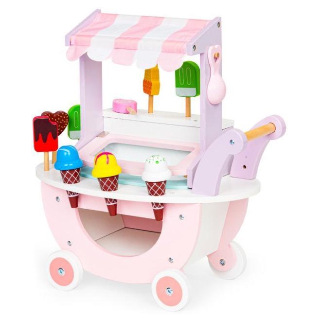 E-shop Drevený zmrzlinový vozík pre deti