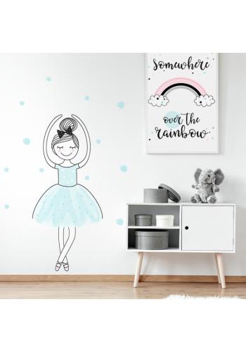 Nálepka v podobe baletky Hanie