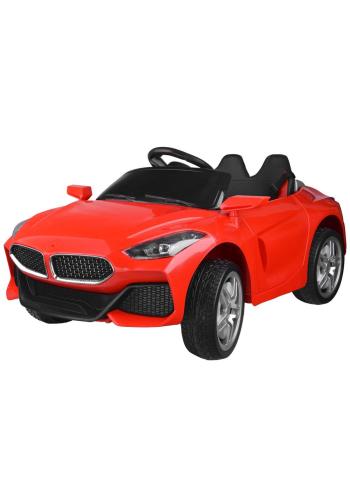 Červené detské auto s diaľkovým ovládaním