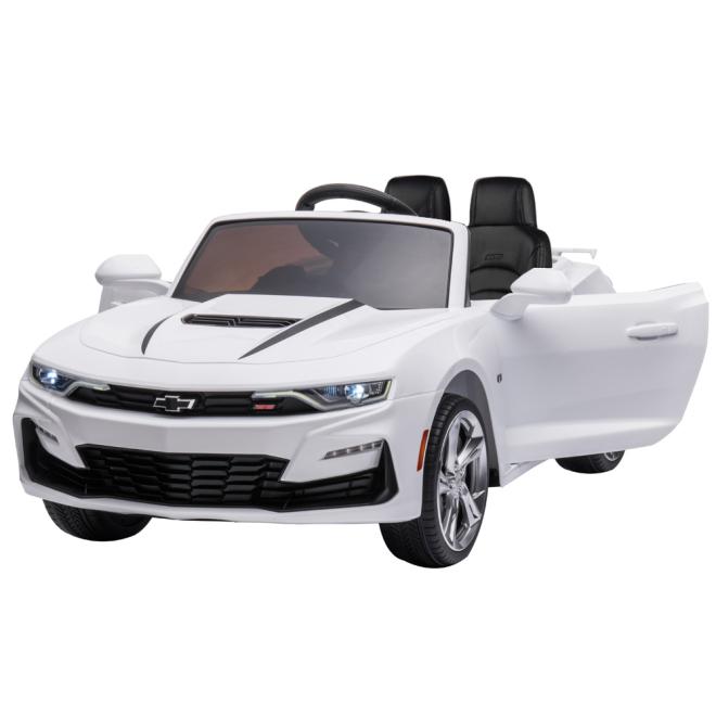 E-shop Detské auto Chevrolet CAMARO v bielej farbe