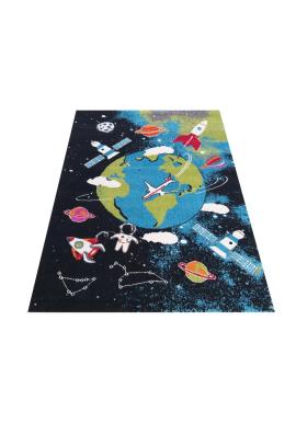 Farebný koberec s motívom Vesmír
