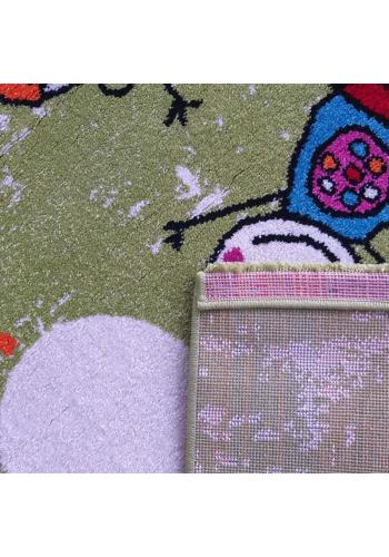 Farebný koberec s motívom Slnka a detí