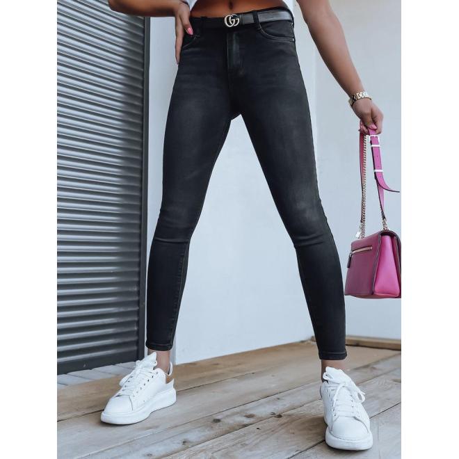 E-shop Čierne push up džínsy s vysokým pásom