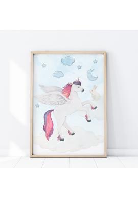 Plagát s rozprávkovým motívom