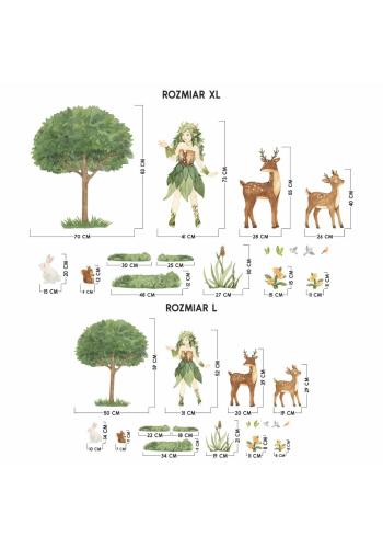 Detská sada nálepiek - rozprávková krajina