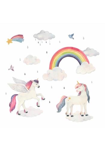 Sada nálepiek jednorožec a Pegas