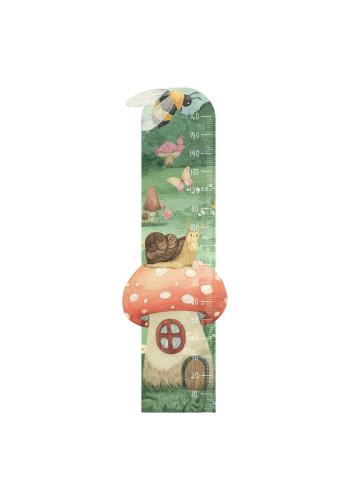 Výškový meter na stenu - rozprávková krajina