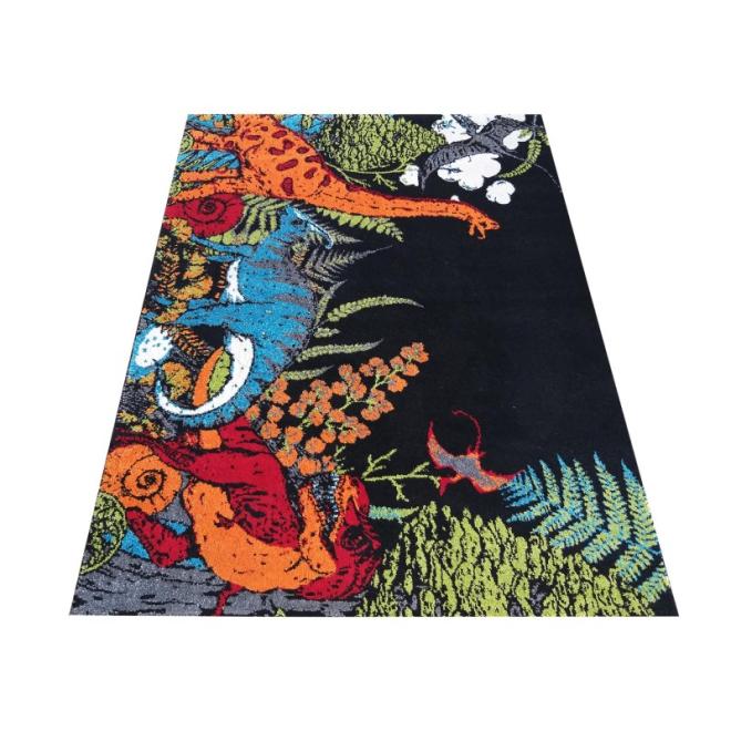 Farebný koberec s motívom Dinosaury