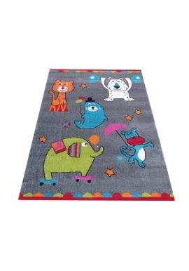 Farebný koberec s motívom Zvieratká