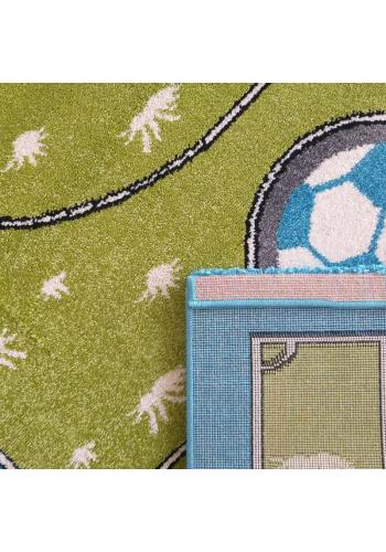 Farebný koberec s motívom Futbalové ihrisko