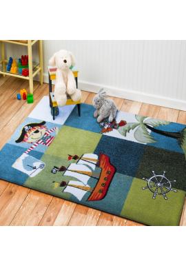 Farebný koberec s motívom Piráti
