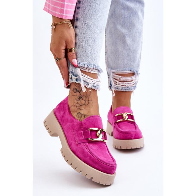E-shop Rúžové dámske topánky na platforme