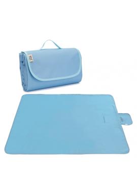 Svetlomodrá vodeodolná podložka na piknik