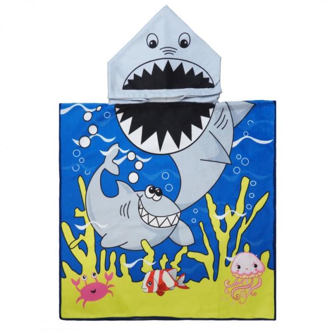 E-shop Detský uterák s kapucňou - žralok
