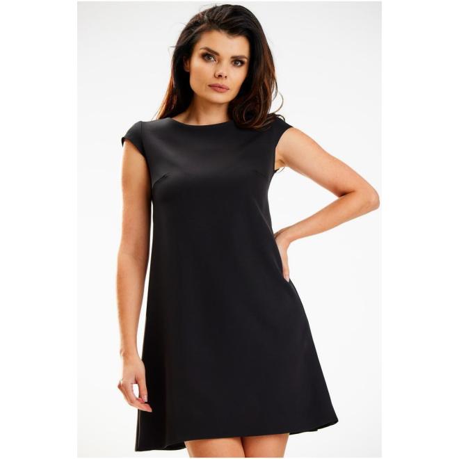 E-shop Elegantné čierne mini šaty