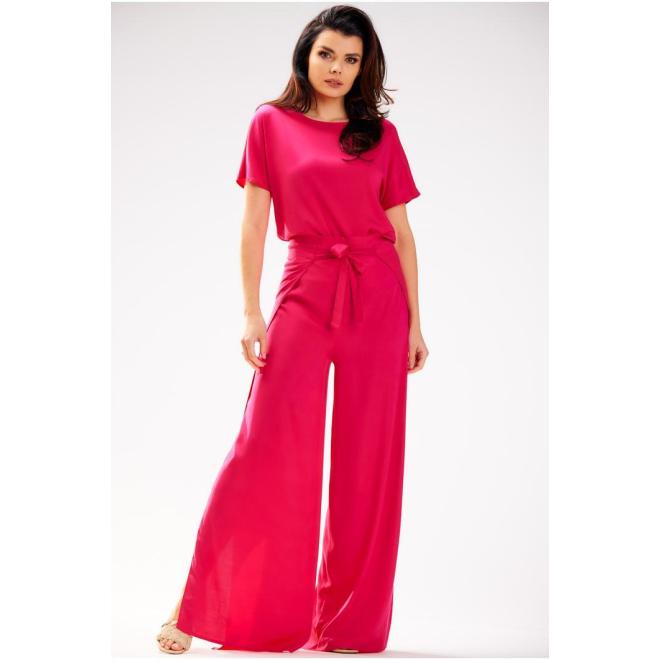 E-shop Ružové viazané nohavice gréckeho typu
