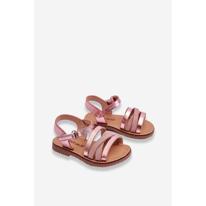 E-shop Dievčenské ružové sandále