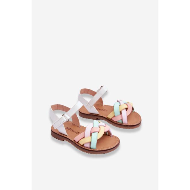 E-shop Dievčenské farebné sandále