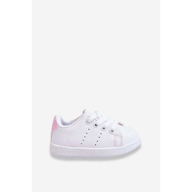 E-shop Bielo-ružové dievčenské tenisky