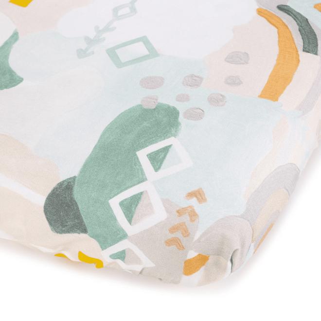 E-shop Detská plachta na posteľ z kolekcie Pastelové vzory