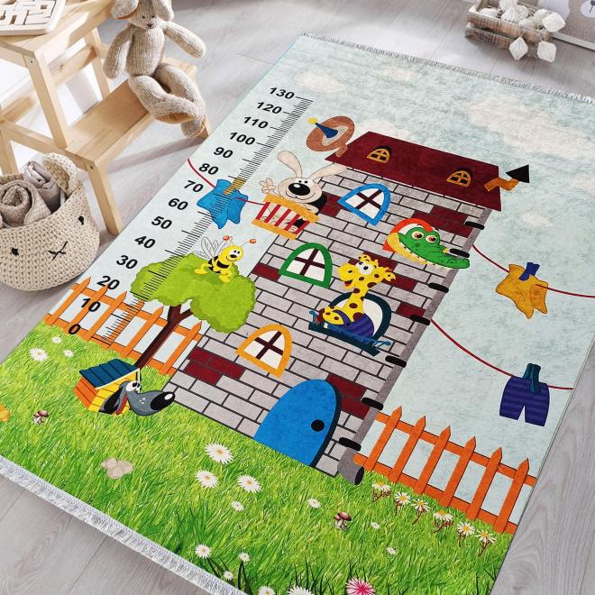 E-shop Detský koberec so zvieratkami a metrom