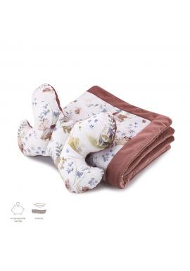 Zamatová sada do kočíka s motívom víl